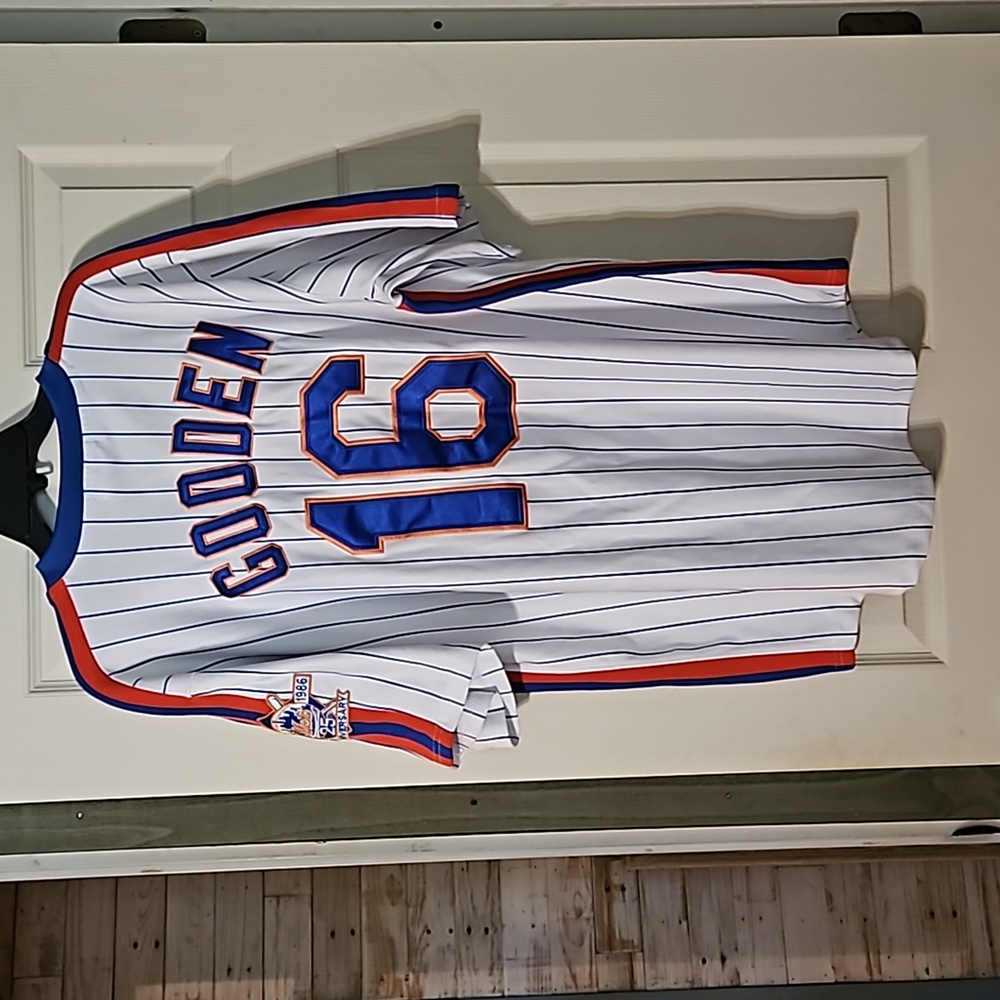 Gooden Mets Authentic Baseball Jersey - image 2